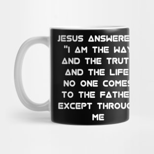 John 14:6 NIV Text Mug